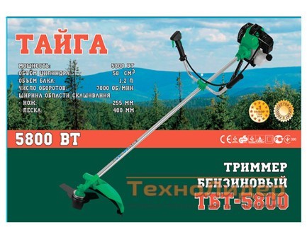 Бензокоса Тайга ТБТ-5800