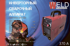 Сварочный аппарат Weld IWM ММА-370 IGBT (Дисплей+кейс)