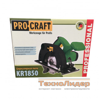 Дисковая пила Procraft KR1850