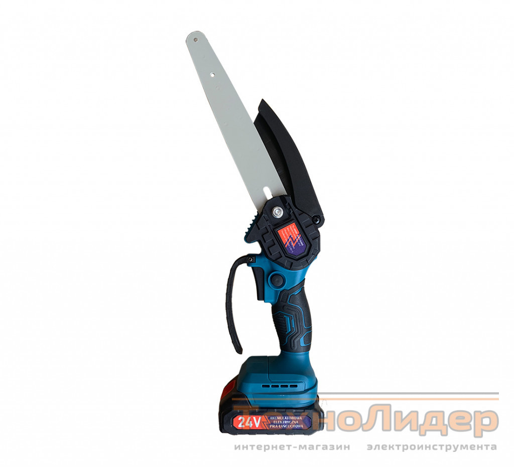 Аккумуляторная мини пила цепная THO 24V/8" TL-0800 (2 аккумулятора в ...