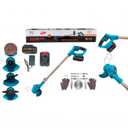 Аккумуляторная коса MAT-RIXX MAX 88v (9 насадок, 4.0 Ач)