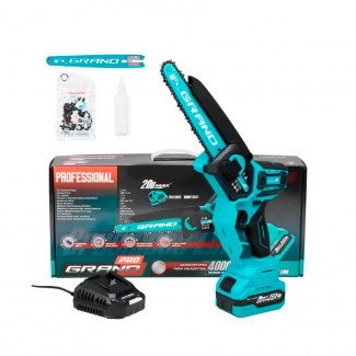 Аккумуляторная цепная пила Grand АПЦ-8HS/4-1 (Бесщёточная)