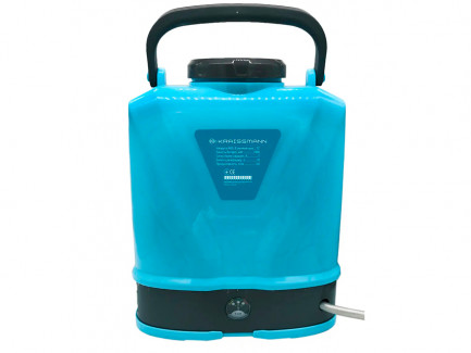Аккумуляторный опрыскиватель Kraissmann 10 AS 12Li (10 л, сменный литиевый аккумулятор)