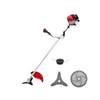 Бензокоса Alfa+ БГ-5700 (Мощная коса, 2 диска+шпуля)